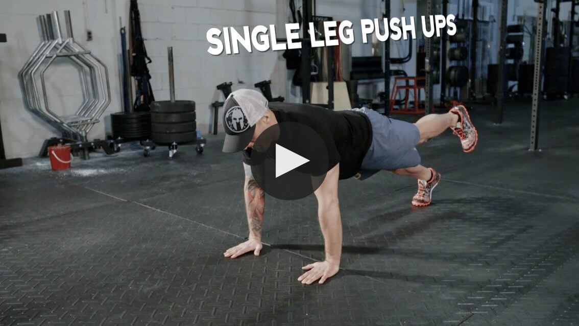 Single Leg Push-up: Workout of the Day Featured Recipe
