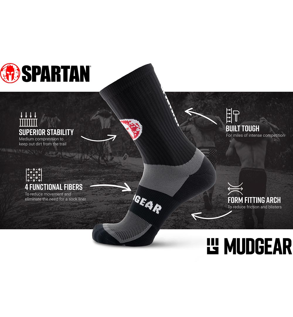 SPARTAN MudGear Crew Sock