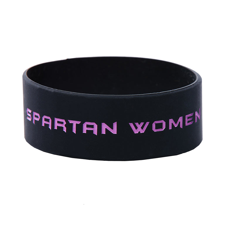 Spartan Race Shop SPARTAN Silicone Bracelet - Women's Black