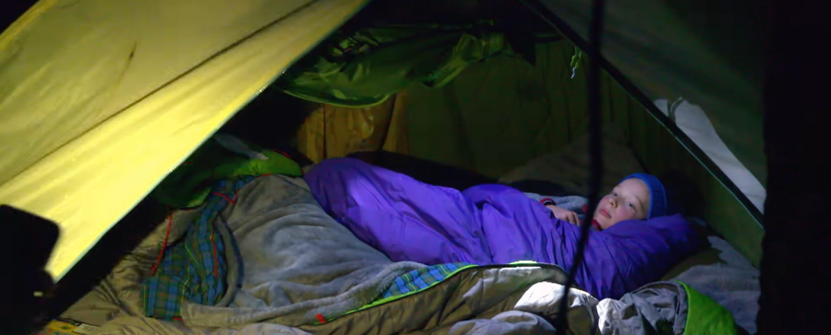 A Year Outside in a Tent? This Brave, Badass Kid Said Yes, Please.