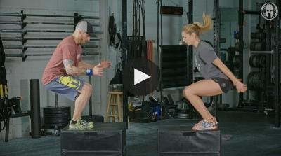 Box Jumps: Featured Workout of the Day Exercise