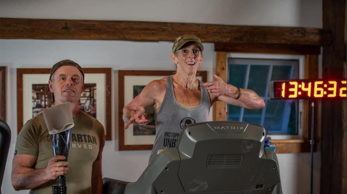 This Below-Knee Amputee Ran 100 Miles on a Treadmill in Under 24 Hours... Twice