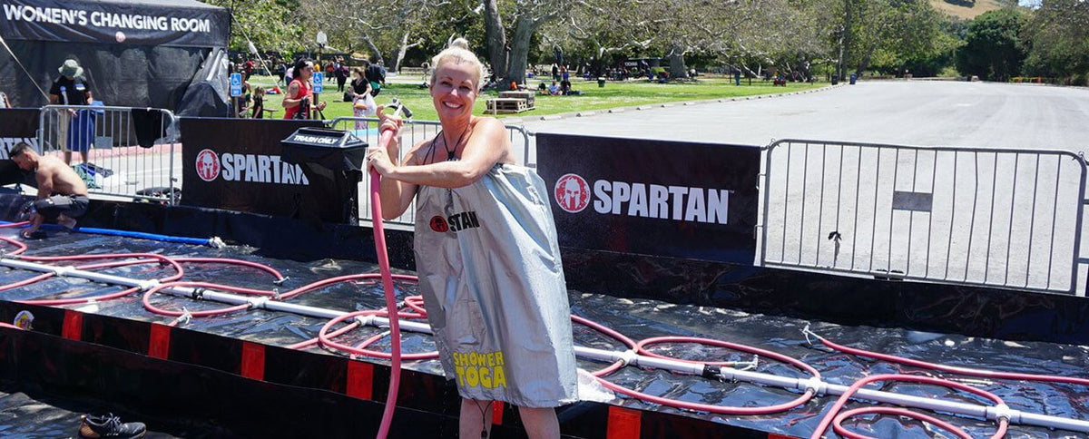 Everyday Spartan: How Kressa Peterson's Spartan Grit Helped Her Invent Shower Toga