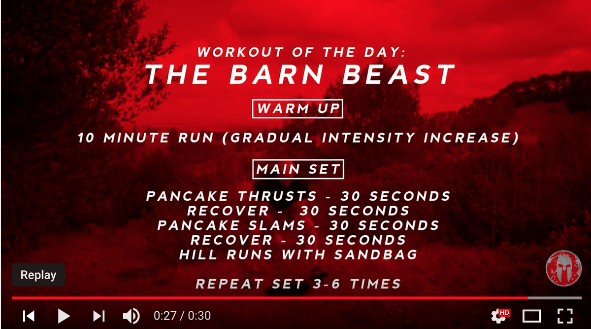 Barn Beast Workout