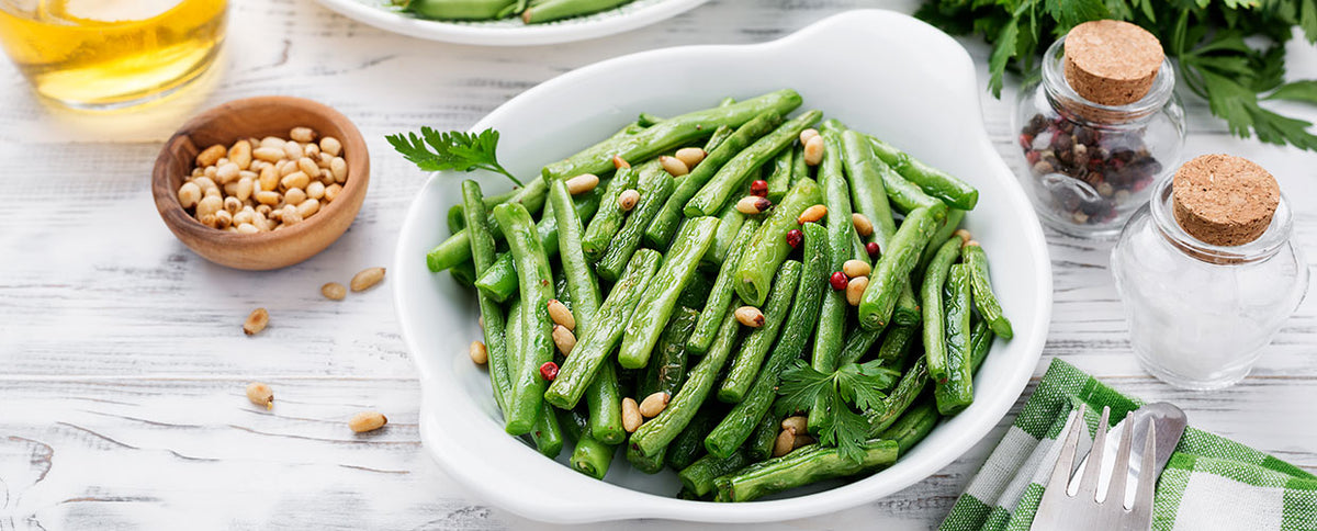 The Most Epic Side Dish EVER: Oven-Baked Crispy Green Beans