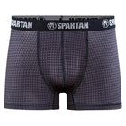CRAFT SPARTAN By CRAFT Greatness Boxer 2pk - 3" Inseam - Men's Gray Print S