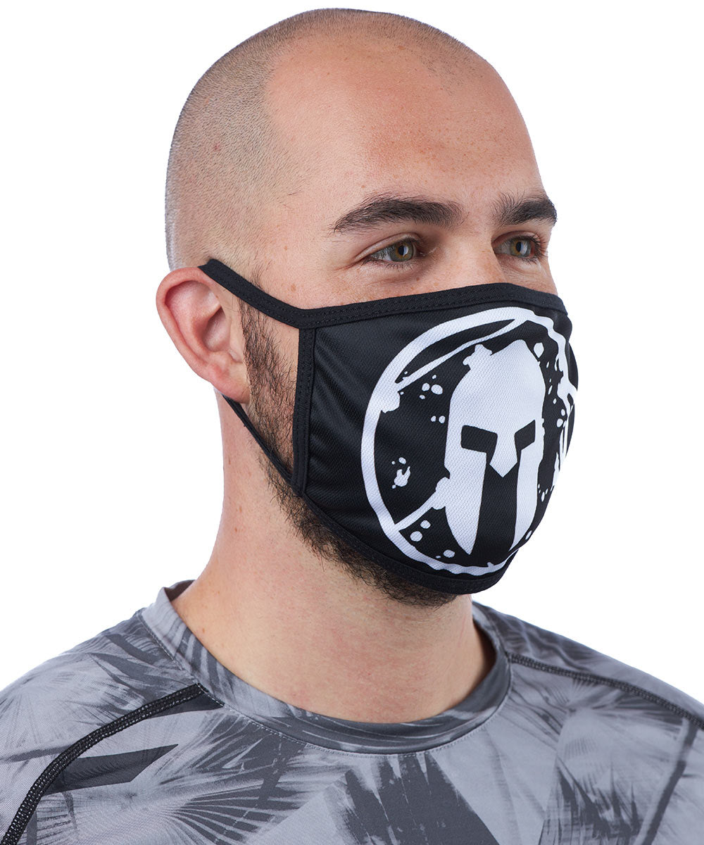 Spartan Shop SPARTAN Face Mask Black Helmet