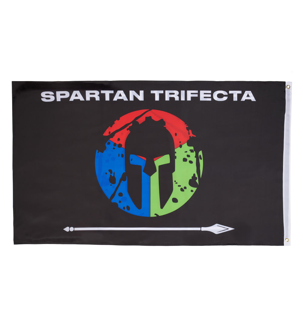 SPARTAN Commemorative Jumbo Flag Trifecta