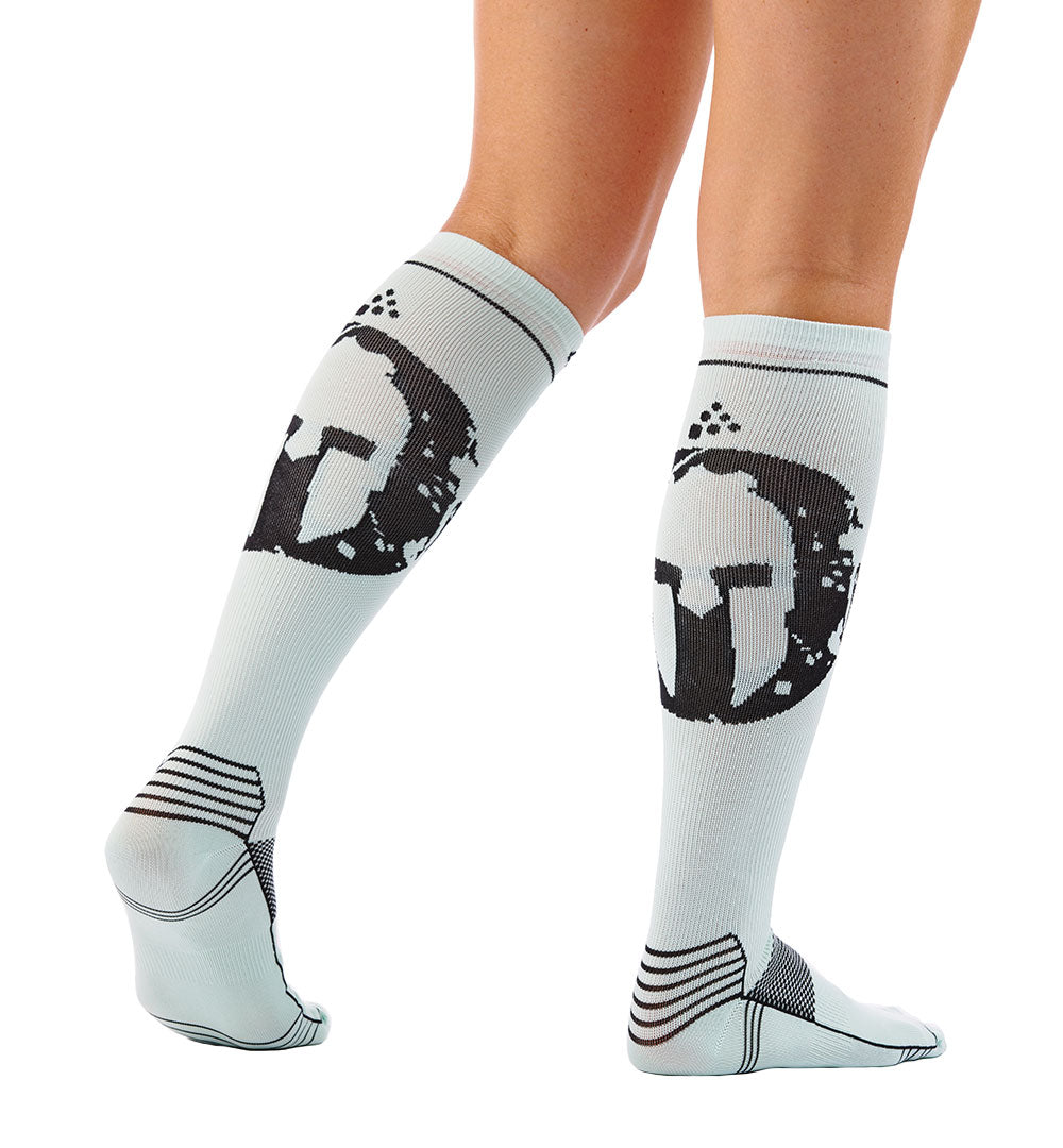 Hoge blootstelling Voorbereiding Vervuild Spartan by Craft Trail Compression Knee Sock: Unisex: OCR Training: Trail:  Teal